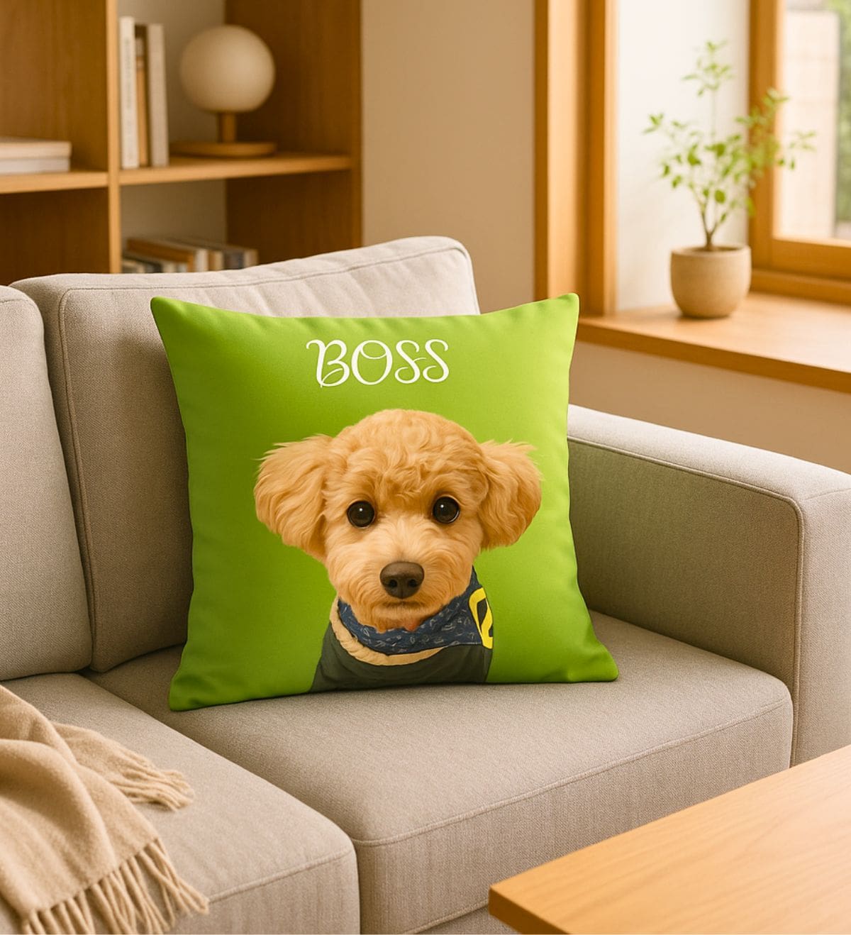 Petcanva© Coussin personnalisé