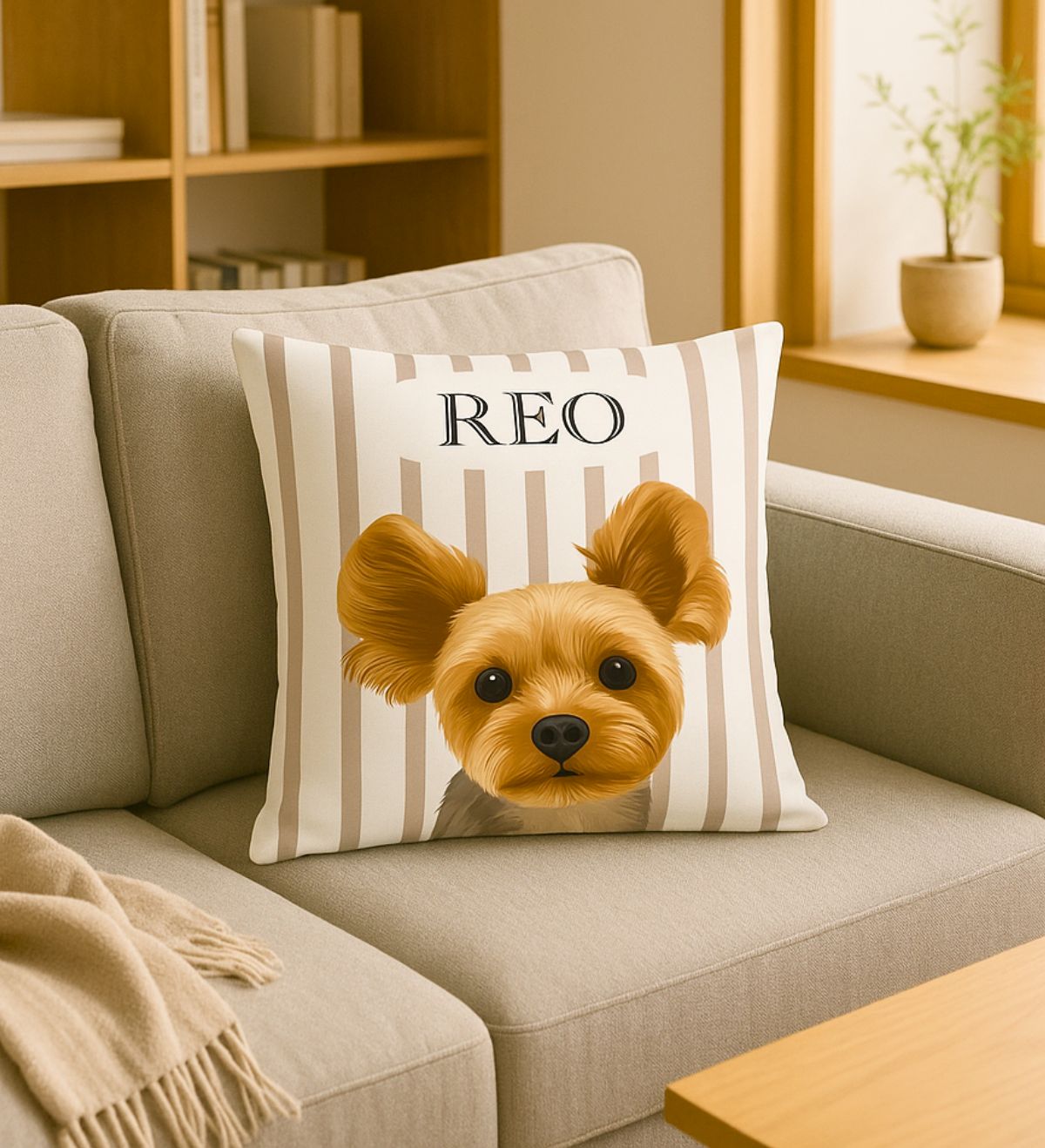 Petcanva© Coussin personnalisé